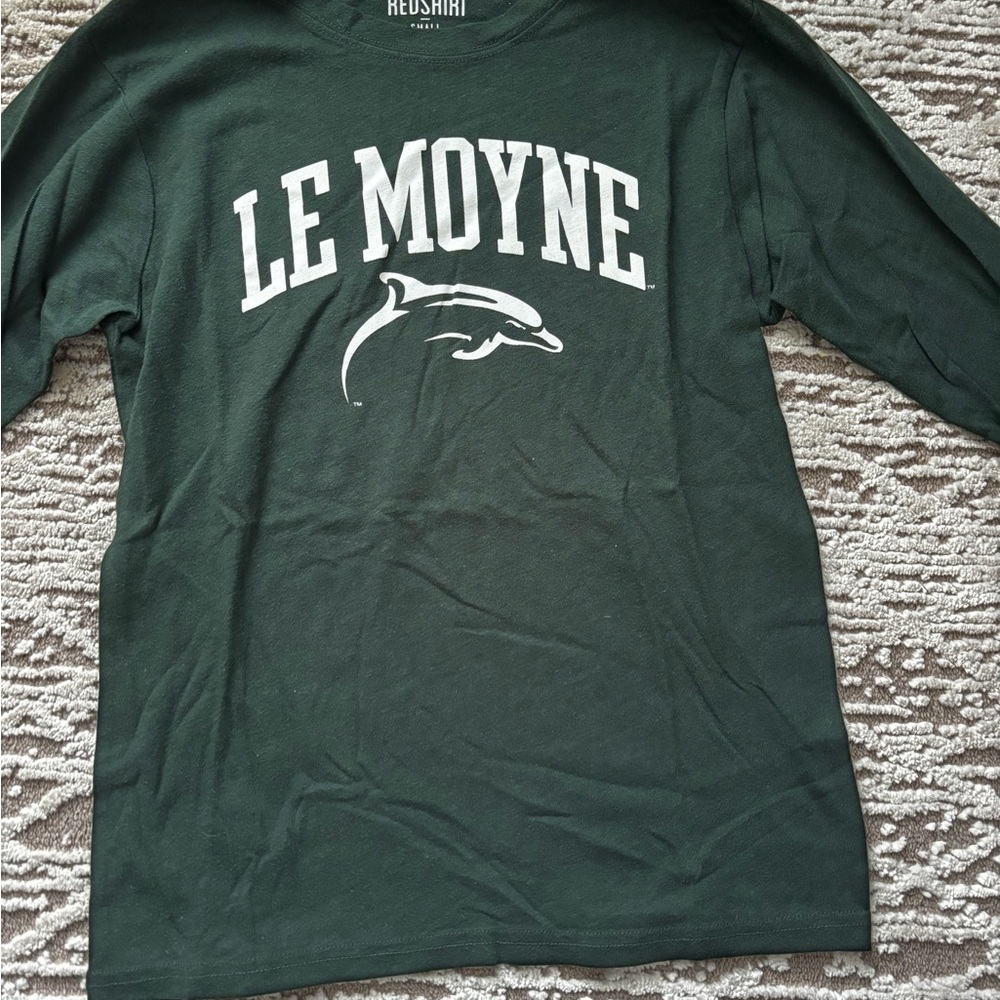 Redshirt Le Moyne Dolphins Green Long Sleeve Shirt